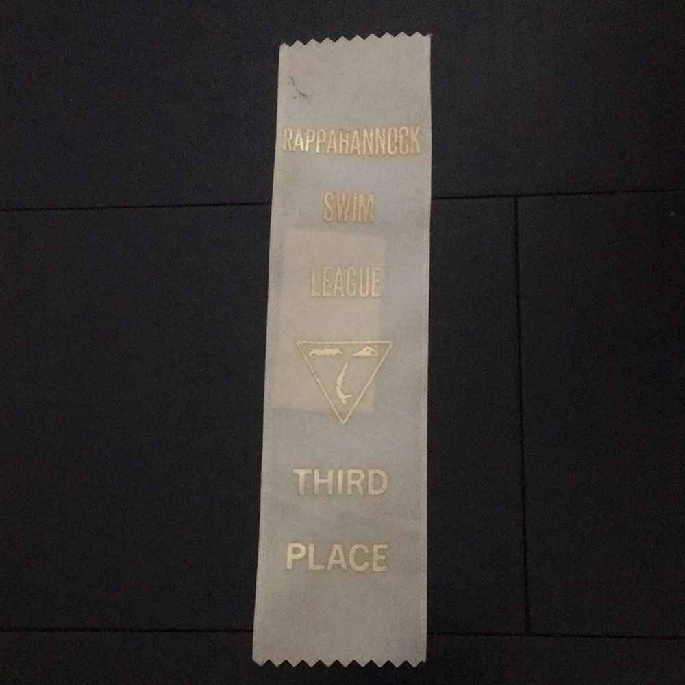 Third Place Ribbon - White